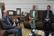 دیدار  رئیس سازمان دامپزشکی کشور  با استاندار کردستان