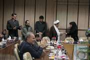 تجلیل ازفعالان اقامه نمازوبرندگان مسابقه نقاشی انقلاب در اداره کل دامپزشکی استان کردستان