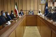 حضور رئیس سازمان جهاد کشاورزی کردستان در محل اداره کل دامپزشکی کردستان