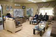 دیدار مدیر کل دامپزشکی کردستان با فرماندار مریوان