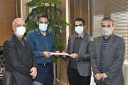  تقدیر مدیر کل دامپزشکی کردستان از دامپزشک مسئول فنی بهداشتی سردخانه ساینا سرد سنندج