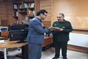 تقدیر فرمانده سپاه بیجار از مدیر و کارکنان دامپزشکی بیجار