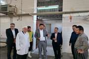 بازدید مشترک دامپزشکی، شهرداری و محیط زیست از کشتارگاه دام شهرستان دیواندره
