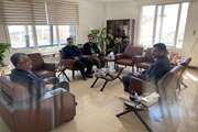 دیدار مدیر کل دامپزشکی با رئیس سازمان مدیریت و برنامه ریزی استان