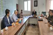 جلسه رئیس و معاون شبکه دامپزشکی سنندج  با بخشدار سیروان و دهیاران و‌ شوراهای روستاهای تابعه
