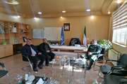 دیدار سرپرست شبکه دامپزشکی مریوان با فرمانده سپاه پاسداران انقلاب اسلامی این شهرستان