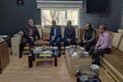 دیدار مدیر کل دامپزشکی استان کردستان و هیئت همراه با فرماندار شهرستان مریوان