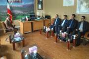 دیدار مدیر کل دامپزشکی استان کردستان و هیئت همراه با فرماندار شهرستان سروآباد