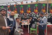 آموزش بهداشتی موکب‌داران اربعین و توزیع محتواهای آموزشی در پایانه مرزی باشماق و مریوان