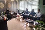 دیدار مدیر کل و معاون توسعه مدیریت و منابع دامپزشکی استان کردستان با فرماندار شهرستان دهگلان