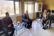 دیدار مدیر کل و معاون توسعه مدیریت و منابع دامپزشکی استان کردستان با فرماندار شهرستان قروه