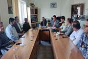 برگزاری جلسه هماهنگی برای کنترل بیماری‌های دامی در فرمانداری سروآباد