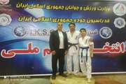 رئیس شبکه دامپزشکی کامیاران در رقابت‌های کشوری دفاع شخصی مقام دوم را کسب کرد