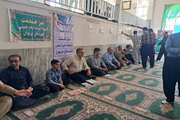برگزاری میز خدمت شبکه دامپزشکی مریوان به مناسبت هفته بسیج سازندگی در نماز جمعه این شهرستان