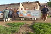 برگزاری اردوی جهادی دامپزشکی به مناسبت دهه کرامت در روستای احمدمرده سقز