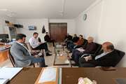 جلسه مدیر کل دامپزشکی استان کردستان با مسئولان مراکز مایه‌کوبی بخش خصوصی دامپزشکی شهرستان دیواندره در محل شبکه دامپزشکی