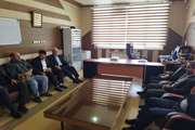 دیدار فرماندار شهرستان قروه با رئیس و پرسنل شبکه دامپزشکی به مناسبت هفته دامپزشکی 