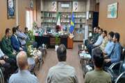 دیدار رئیس شبکه دامپزشکی سنندج با فرمانده جدید سپاه و تأکید بر همکاری‌های مشترک