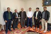 دیدار مدیرکل و معاون توسعه مدیریت و منابع دامپزشکی استان کردستان با همکار بازنشسته شبکه دامپزشکی دهگلان