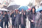 حضور مدیرکل و کارکنان دامپزشکی استان کردستان در راهپیمایی یوم‌الله ۲۲ بهمن در سنندج