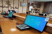 رویکردی نو در هوشمندسازی؛ تجهیز سالن جلسات اداره کل دامپزشکی کردستان  به نمایشگرهای هوشمند