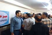 برگزاری میز خدمت شبکه دامپزشکی دیواندره در مسجد شهر زرینه با هدف پاسخگویی مستقیم به بهره‌برداران