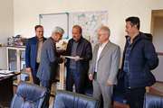 مراسم تکریم و تجلیل از همکار بازنشسته، آقای فریدون شهبازی