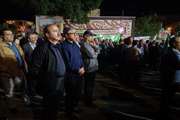 حضور مدیر کل دامپزشکی استان کردستان و مسئول حراست اداره کل در مراسم بزرگداشت شهادت سردار سرلشکر پاسدار، محمد پاکپور در میدان آزادی سنندج