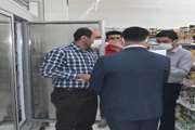 بازدید سر زده مدیر کل دامپزشکی کردستان از مراکز عرضه فرآورده های خام دامی مرکز استان