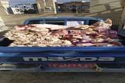معدوم سازی  200 کیلو گرم انواع فرآورده خام دامی غیر قابل مصرف در قروه