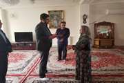 دیدار مدیر کل دامپزشکی کردستان با خانواده شهید رحمانپور 