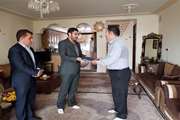 دیدار مدیر کل دامپزشکی کردستان با همکار بازنشسته 