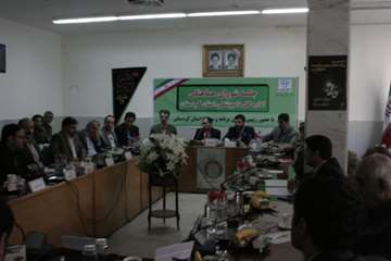 حضوررئیس معانین ومدیران سازمان برنامه وبودجه استان  دراداره کل دامپزشکی کردستان