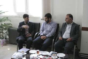 حضوررئیس وکارکنان حوزه هنری استان دراداره کل دامپزشکی  کردستان