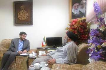 دیدارصمیمانه مدیرکل دامپزشکی کردستان با نماینده مقام معظم رهبری در استان