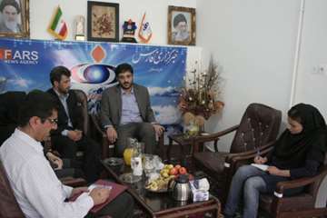 حضورمدیرکل دامپزشکی کردستان در خبرگزاری فارس