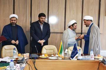 مراسم تقدیر ومعارفه مسئول دفترنماینده ولی فقیه در دامپزشکی کردستان