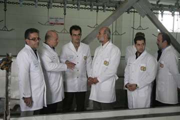 بازدید ریاست سازمان از کشتارگاه صنعتی دام سنندج