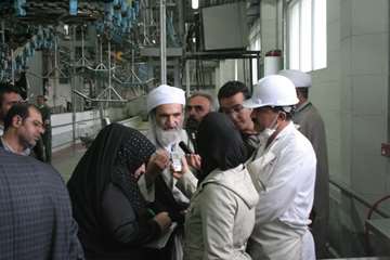بازدیدماموستا خدایی ازکشتارگاه