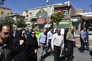 روز قدس 97 و حضور فعال نیروهای دامپزشکی کردستان 