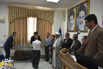 تجلیل از مدیران وکارمندان دامپزشکی کردستان 