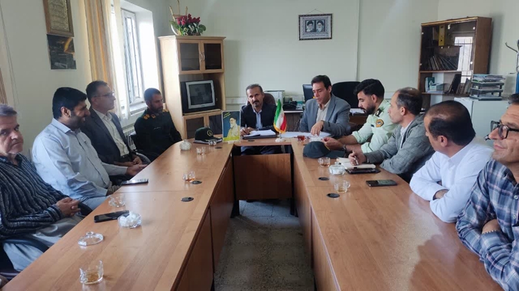 برگزاری جلسه هماهنگی برای کنترل بیماری‌های دامی در فرمانداری سروآباد