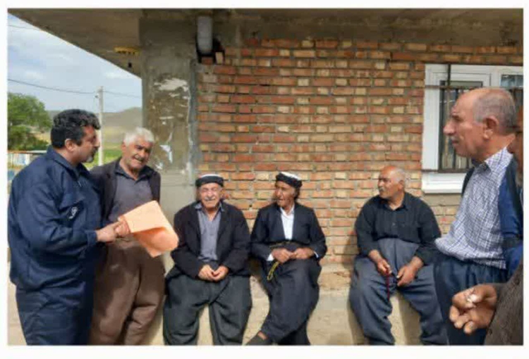 برگزاری کلاس آموزشی ـ ترویجی پیشگیری از تب برفکی در روستای گردیگلان سقز
